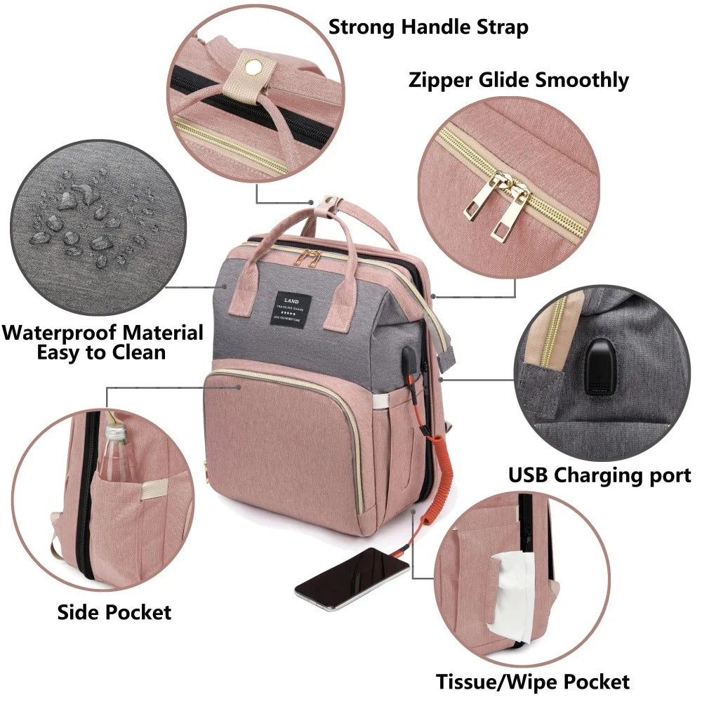 Zivvica - Multifunctional Baby Bag